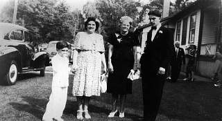 wedding-sid jr.-mary brady-porter-greta porter-sid porter 1940s.jpg